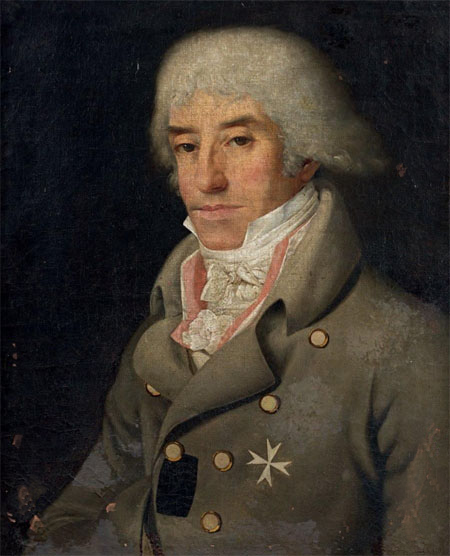 Pierre-Marc-Gaston de Lvis - portrait par cole franaise